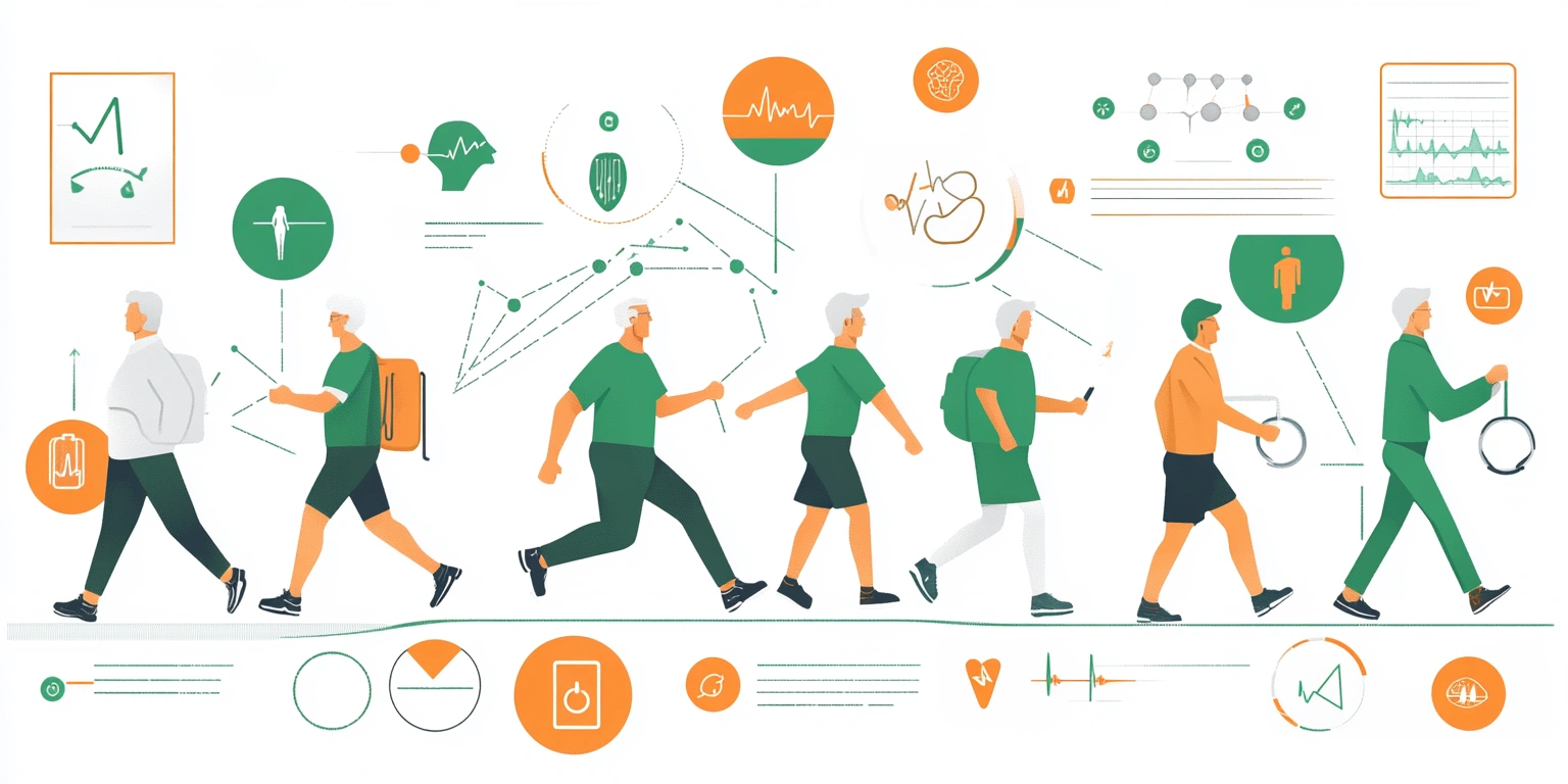 Інфографіка про користь фізичної активності для старшого віку